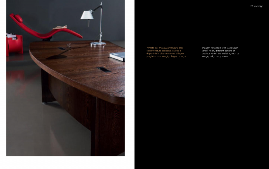 Pagina 12-Mobilier pentru birouri OMIFA SOVEREIGN Catalog, brosura Engleza, Italiana 