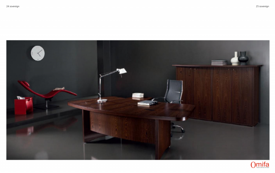 Pagina 13-Mobilier pentru birouri OMIFA SOVEREIGN Catalog, brosura Engleza, Italiana 