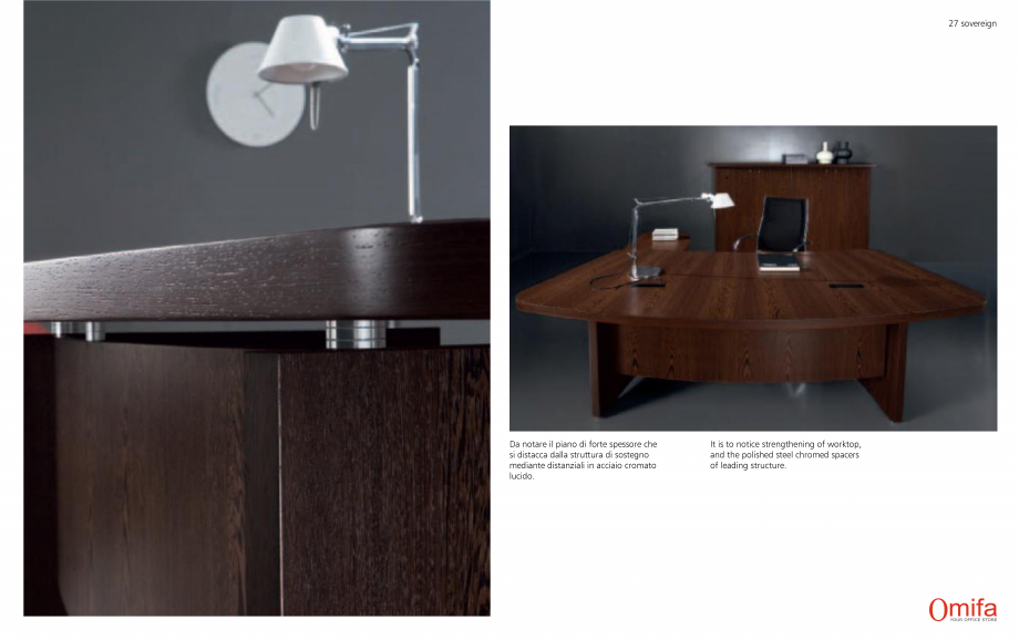 Pagina 14-Mobilier pentru birouri OMIFA SOVEREIGN Catalog, brosura Engleza, Italiana 