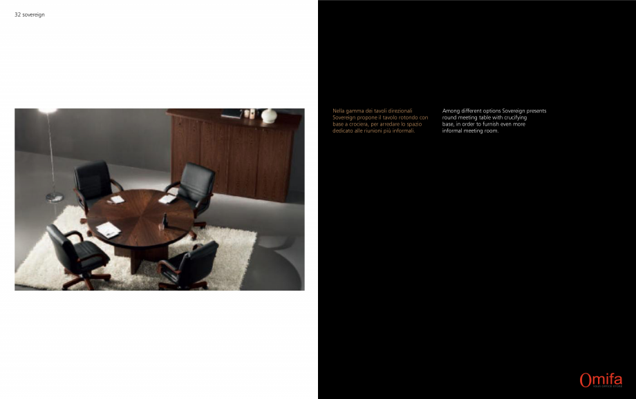 Pagina 17-Mobilier pentru birouri OMIFA SOVEREIGN Catalog, brosura Engleza, Italiana 