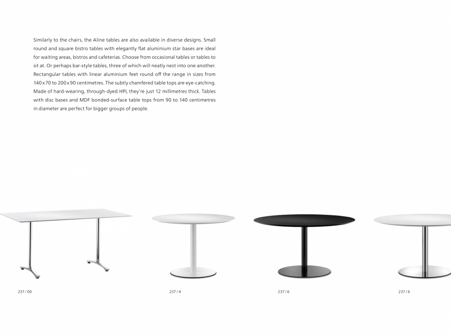 Pagina 5 - Scaune Wilkhahn Aline-S Catalog, brosura Engleza organic lines that snake through
the...