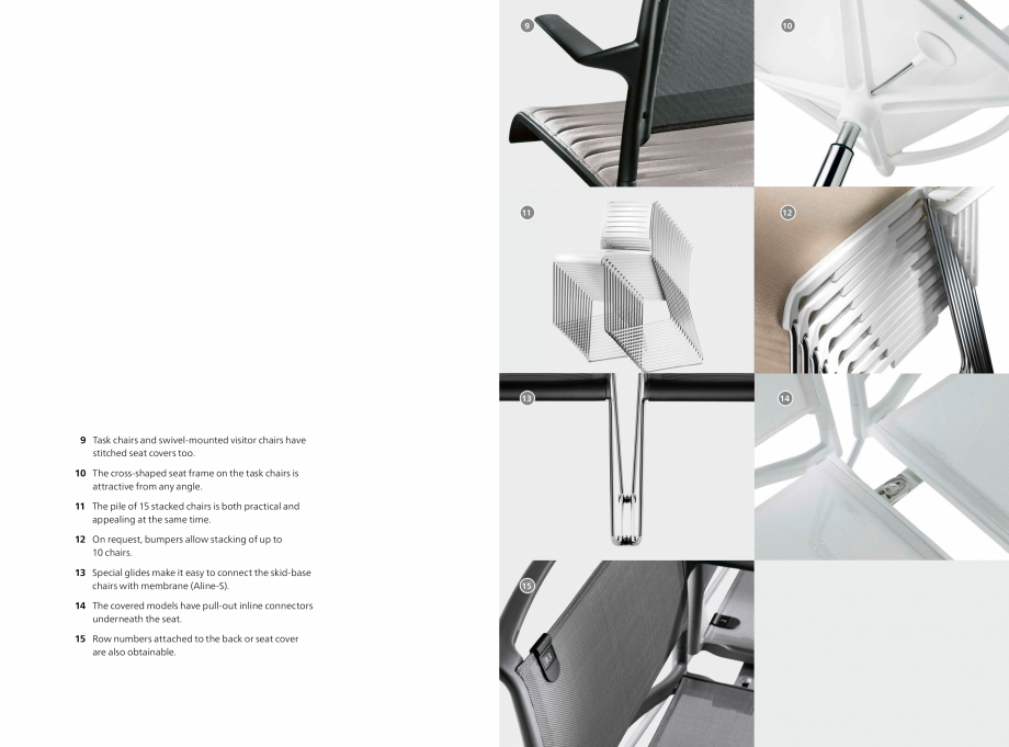 Pagina 18-Scaune Wilkhahn Aline-S Catalog, brosura Engleza 