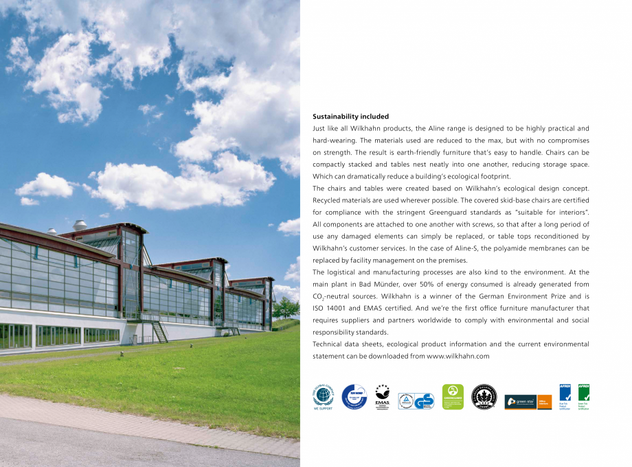 Pagina 21 - Scaune Wilkhahn Aline-S Catalog, brosura Engleza 