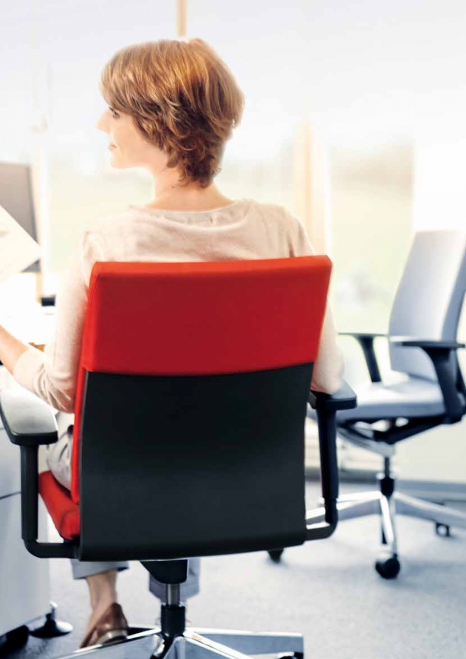 Pagina 4-Scaune de birou Wilkhahn Neos Catalog, brosura Engleza adjusted to seven positions. In the...