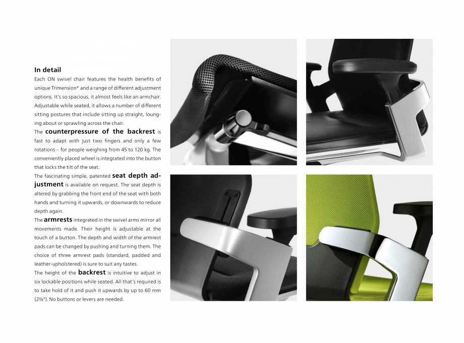 Pagina 13-Scaune de birou Wilkhahn On Catalog, brosura Engleza )

176/71...