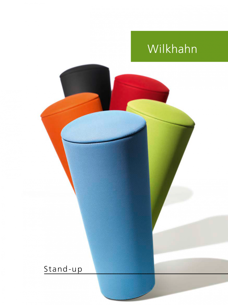 Pagina 1-Scaune Wilkhahn Stand-up Catalog, brosura Engleza St and-up

Stand-up – a stylish and fun...