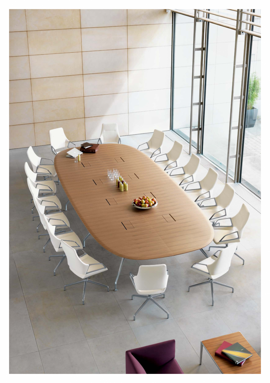 Pagina 2-Scaune de conferinta  Wilkhahn Graph Catalog, brosura Engleza  a
dedicated design, an impression...