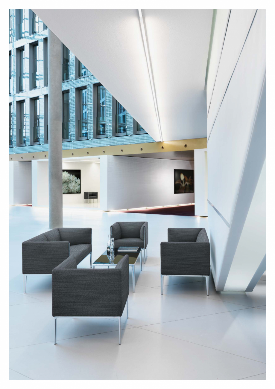 Pagina 2-Mobilier tapitat Wilkhahn Asienta Catalog, brosura Engleza ��s firm where it’s required to be and
...