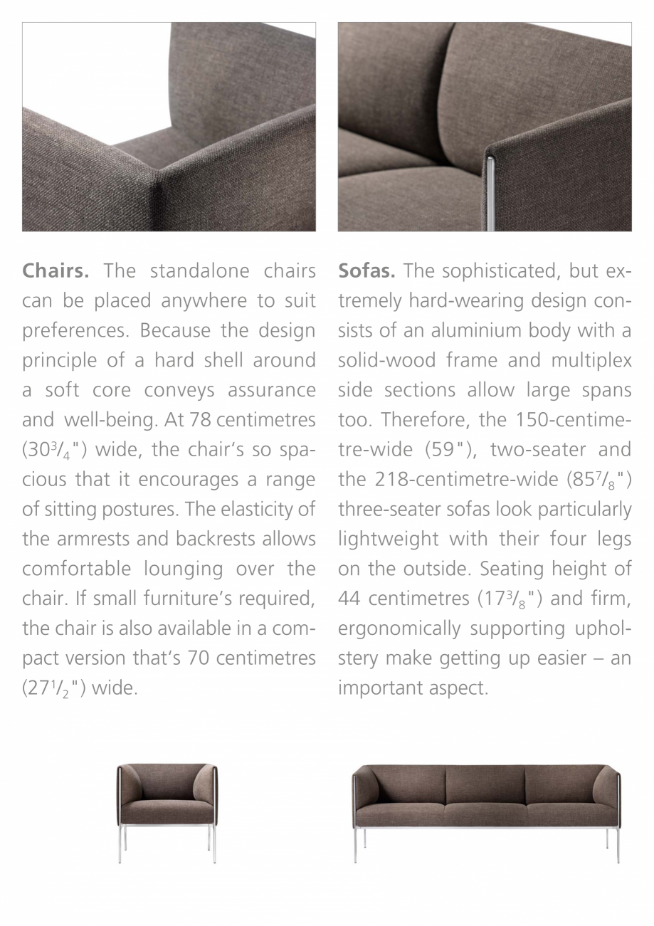 Pagina 6-Mobilier tapitat Wilkhahn Asienta Catalog, brosura Engleza 