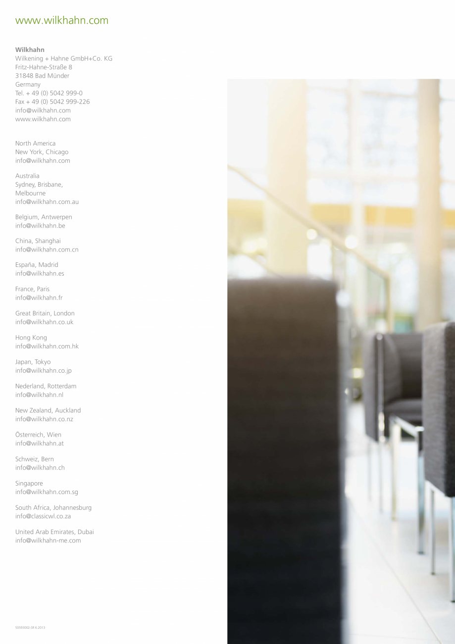 Pagina 8-Mobilier tapitat Wilkhahn Asienta Catalog, brosura Engleza 