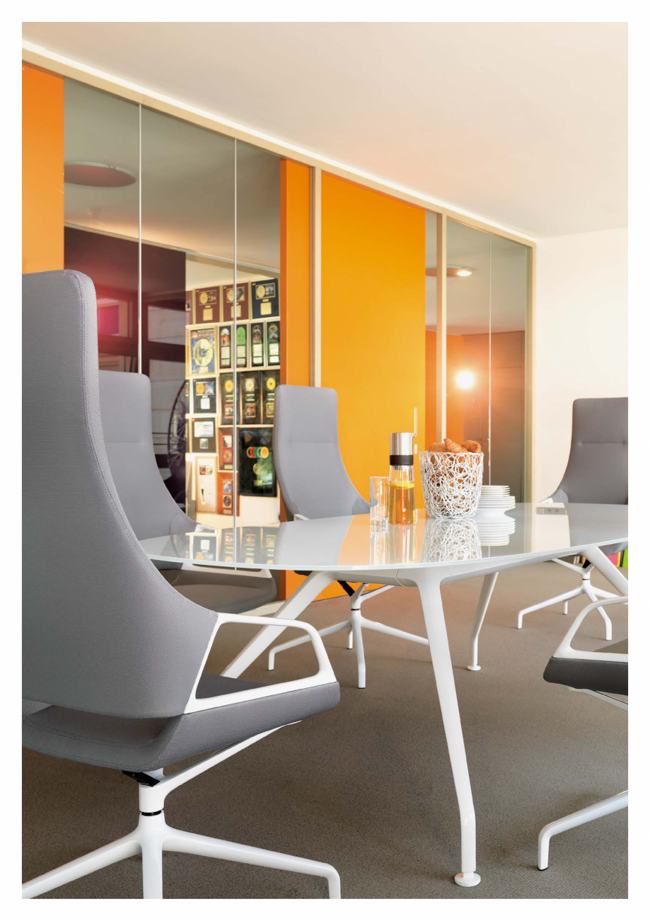 Pagina 6-Masa de conferinte  Wilkhahn Graph Catalog, brosura Engleza 1531/2