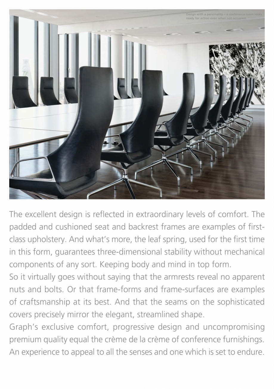 Pagina 10-Masa de conferinte  Wilkhahn Graph Catalog, brosura Engleza 