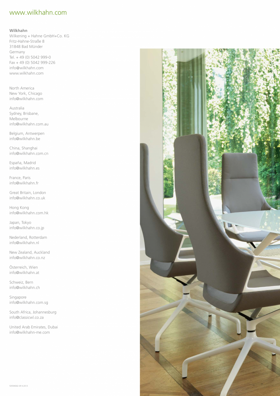 Pagina 12-Masa de conferinte  Wilkhahn Graph Catalog, brosura Engleza 