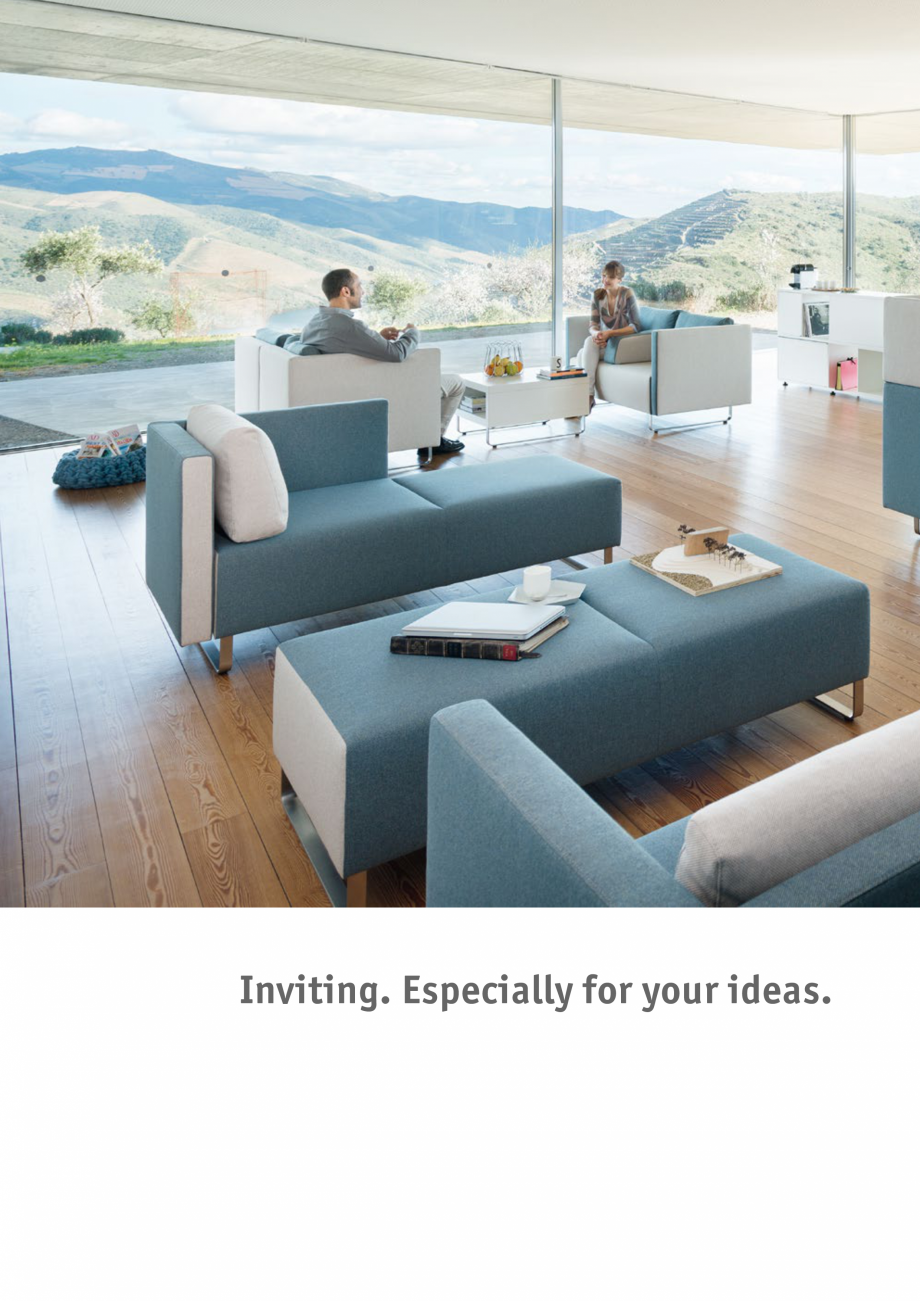 Pagina 2-Mese bistro pentru birouri SEDUS SOPHA TABLE Catalog, brosura Engleza upholstery,

for example, or...