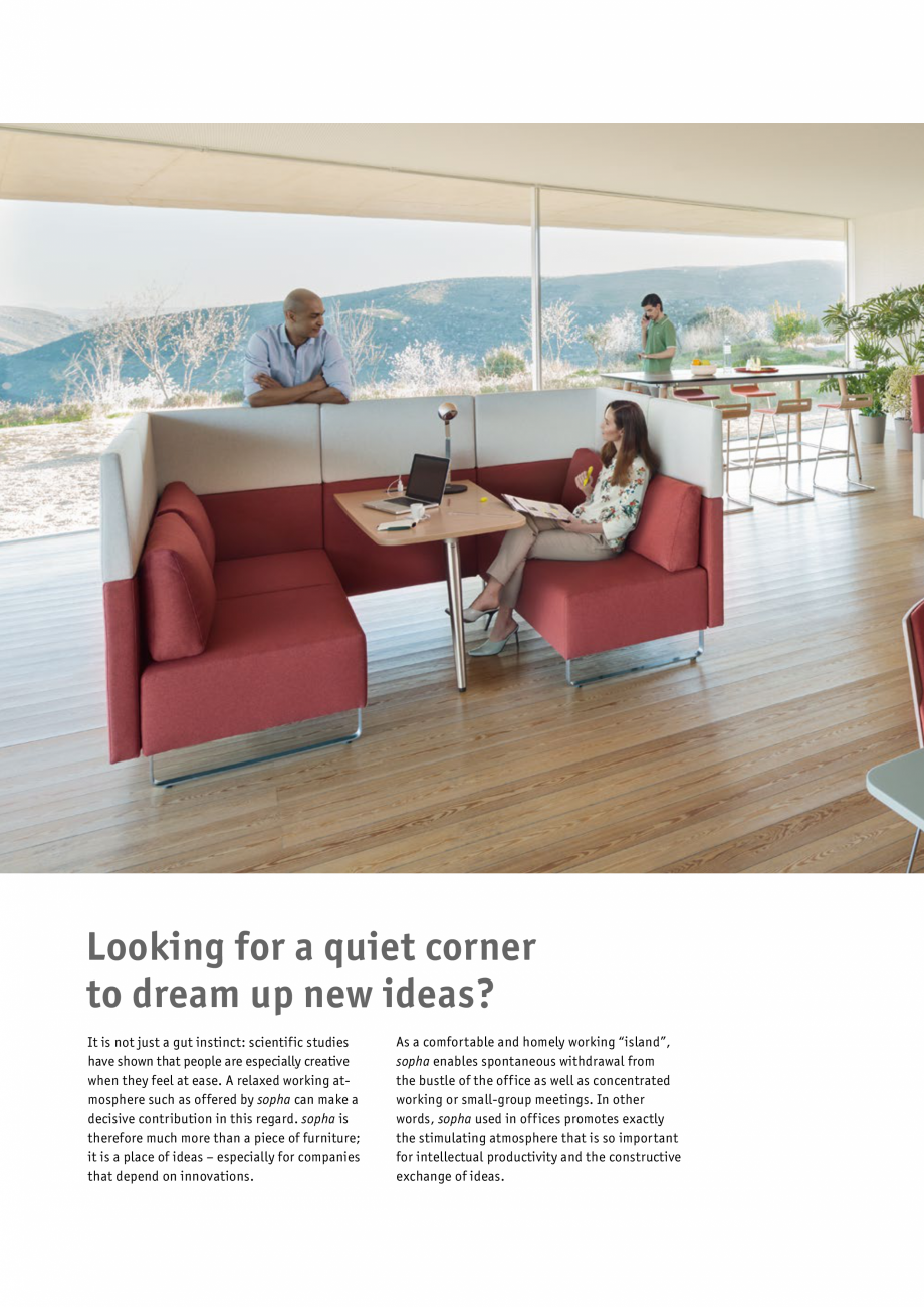 Pagina 6-Mese bistro pentru birouri SEDUS SOPHA TABLE Catalog, brosura Engleza cially here, by the way, the...