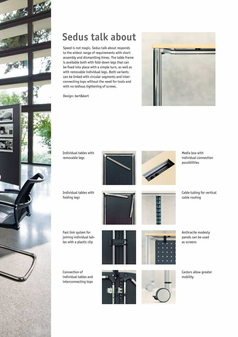 Pagina 3-Masa pentru birou SEDUS TALK ABOUT Fisa tehnica Engleza 