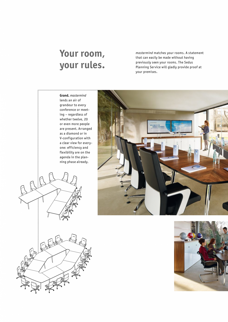 Pagina 8-Masa pentru birou SEDUS MASTERMIND, MASTERMIND HIGH DESK Specificații tehnice Engleza t protect the...