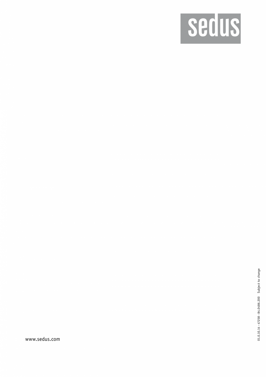 Pagina 16-Masa pentru birou SEDUS MASTERMIND, MASTERMIND HIGH DESK Specificații tehnice Engleza 