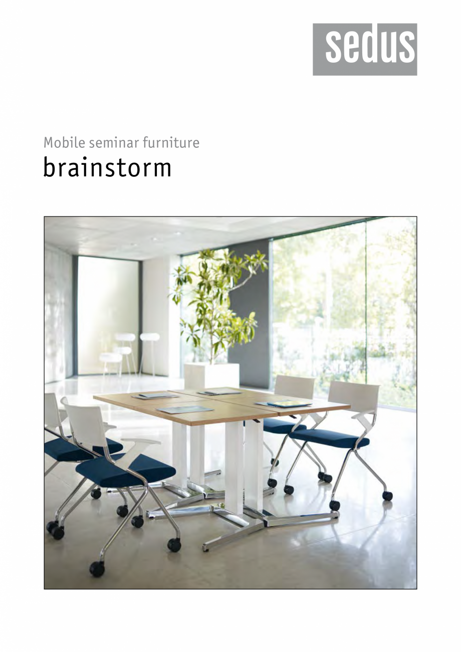 Pagina 1-Masa pentru birou SEDUS BRAINSTORM Fisa tehnica Engleza Mobile seminar furniture

brainstorm

The...