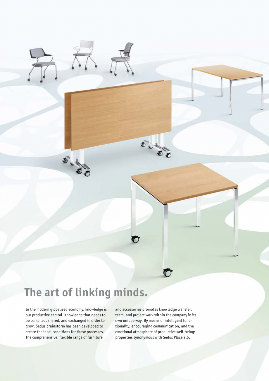 Pagina 2-Masa pentru birou SEDUS BRAINSTORM Fisa tehnica Engleza ty of teaching approaches
can be realised,...