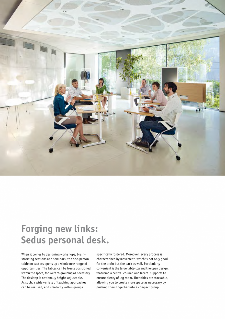 Pagina 4-Masa pentru birou SEDUS BRAINSTORM Fisa tehnica Engleza y. All
tables are available
with optional...