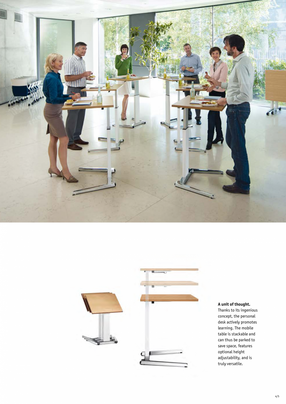 Pagina 5-Masa pentru birou SEDUS BRAINSTORM Fisa tehnica Engleza nomic handle.

Good management.
Cable...