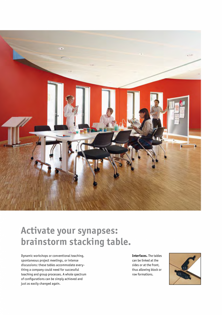 Pagina 6-Masa pentru birou SEDUS BRAINSTORM Fisa tehnica Engleza umn.

Real wood veneer

E10 Ash white

E46...