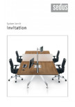 Masa pentru birou SEDUS - INVITATION Team, INVITATION Meeting