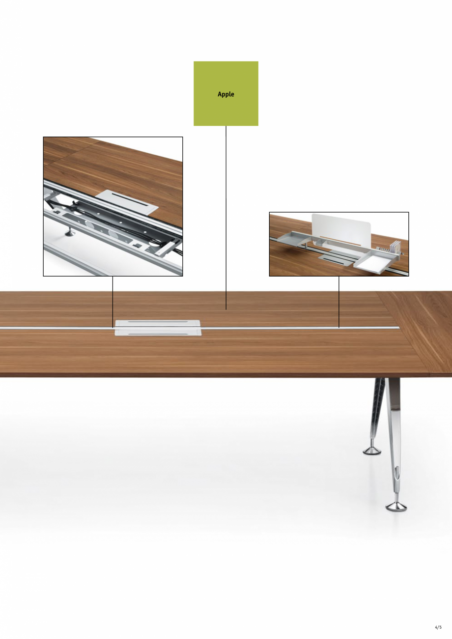 Pagina 5-Masa pentru birou SEDUS INVITATION Team, INVITATION Meeting Specificații tehnice Engleza y point
of...