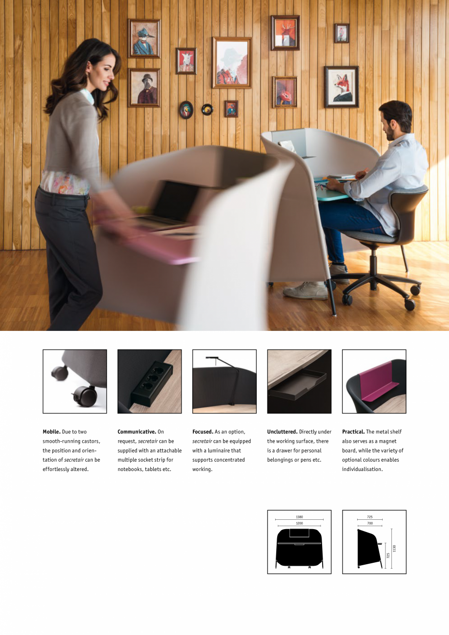 Pagina 8-Masa pentru birou SEDUS SECRETAIR Fisa tehnica Engleza 