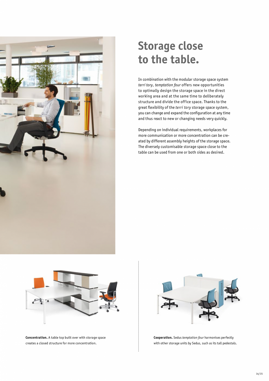 Pagina 15-Masa pentru birou SEDUS TEMPTATION FOUR Single Fisa tehnica Engleza 