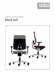 Scaune de birou pivotante, scaune pentru meeting SEDUS - BLACK DOT pivotante, BLACK DOT meeting