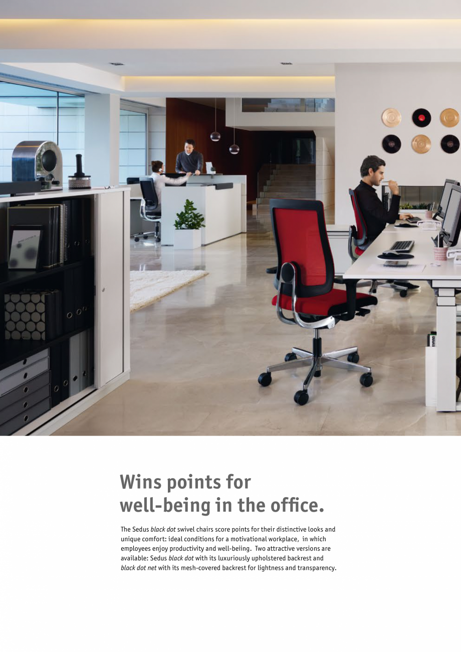 Pagina 4-Scaune de birou pivotante, scaune pentru meeting SEDUS BLACK DOT pivotante, BLACK DOT meeting...