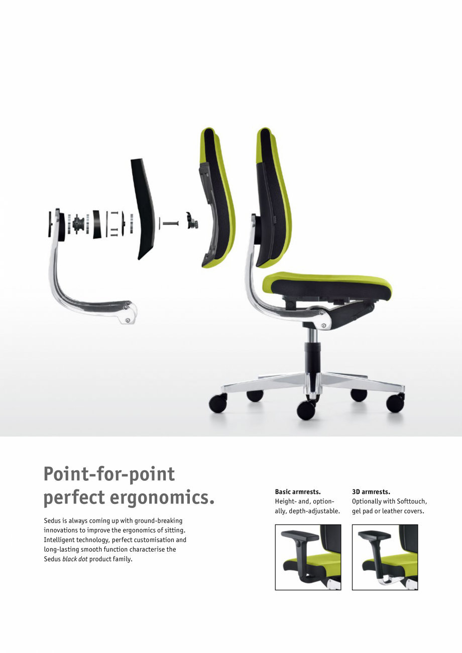Pagina 8-Scaune de birou pivotante, scaune pentru meeting SEDUS BLACK DOT pivotante, BLACK DOT meeting...
