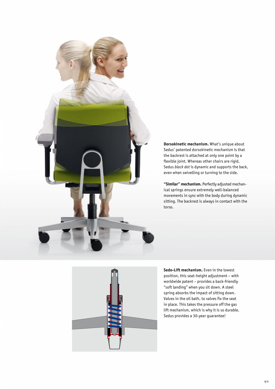 Pagina 9-Scaune de birou pivotante, scaune pentru meeting SEDUS BLACK DOT pivotante, BLACK DOT meeting...