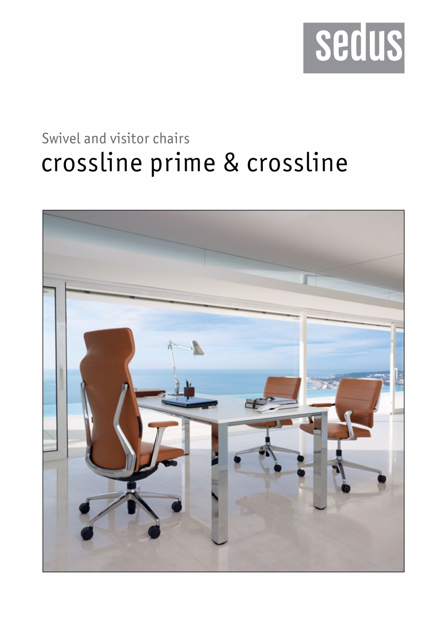 Pagina 1 - Scaune de birou pivotante, scaune pentru meeting SEDUS CROSSLINE meeting, CROSSLINE...