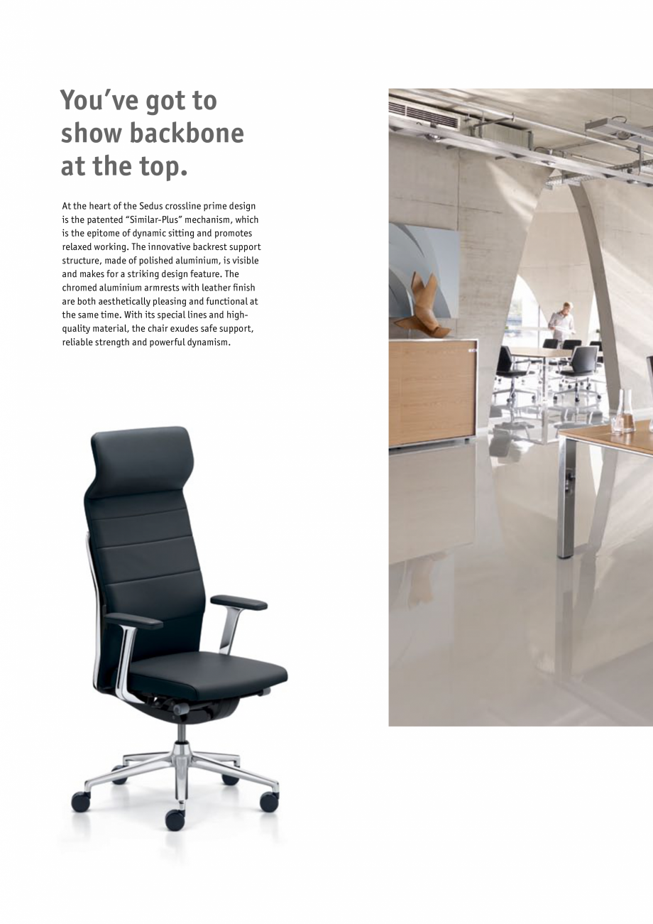 Pagina 4-Scaune de birou pivotante, scaune pentru meeting SEDUS CROSSLINE meeting, CROSSLINE pivotante...