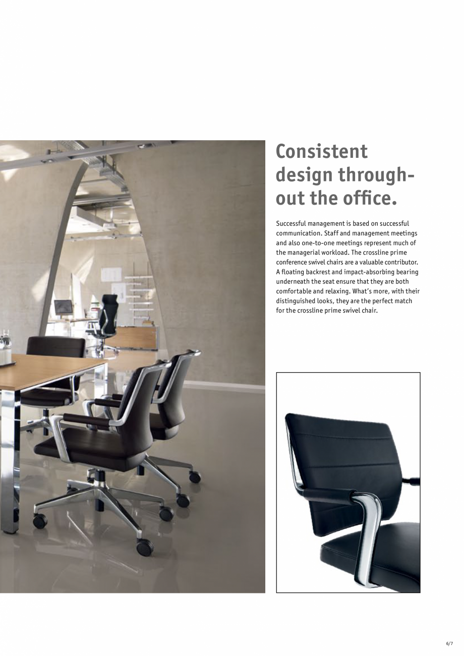 Pagina 7-Scaune de birou pivotante, scaune pentru meeting SEDUS CROSSLINE meeting, CROSSLINE pivotante...