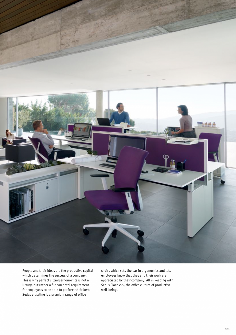 Pagina 11-Scaune de birou pivotante, scaune pentru meeting SEDUS CROSSLINE meeting, CROSSLINE pivotante...