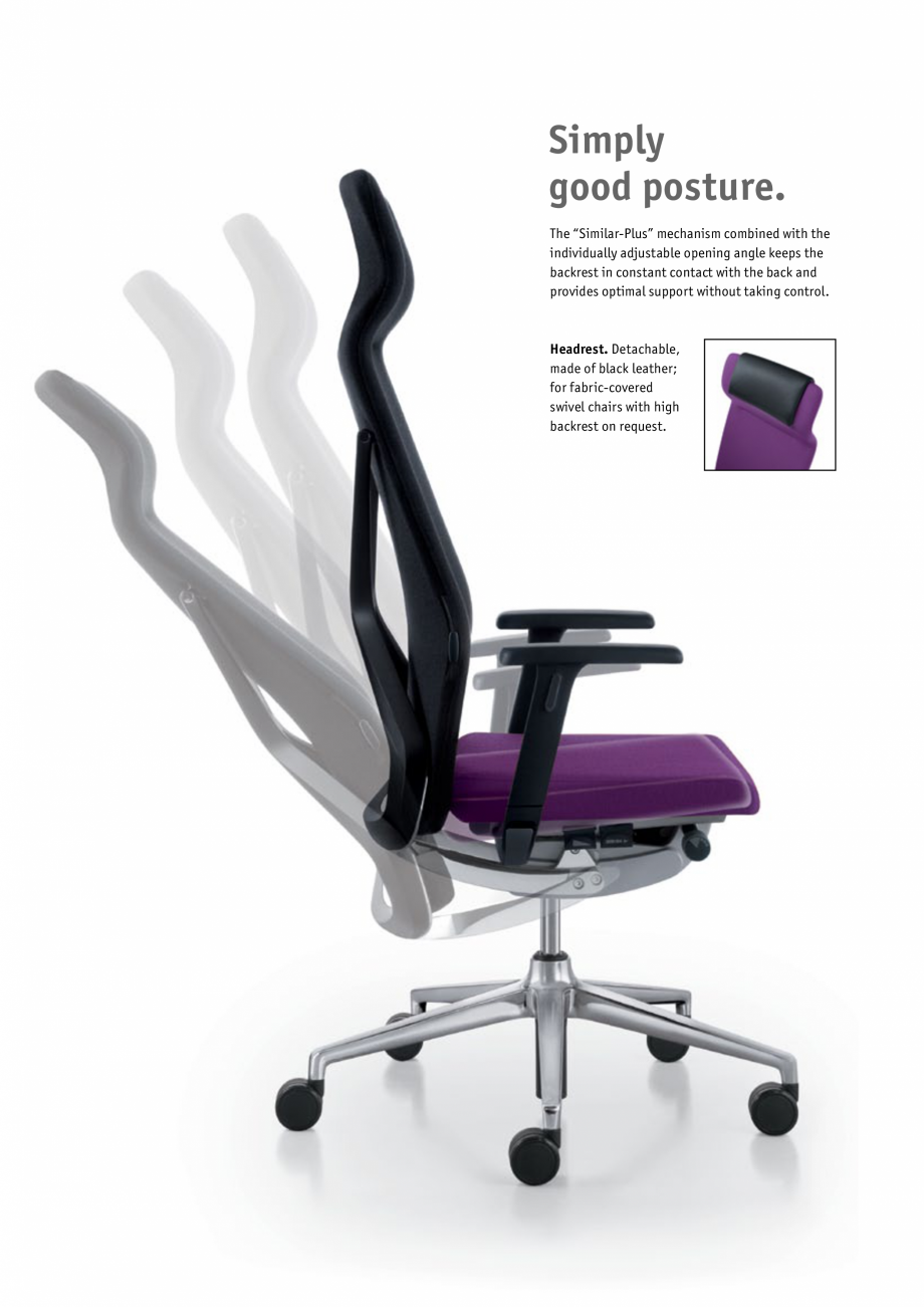 Pagina 12-Scaune de birou pivotante, scaune pentru meeting SEDUS CROSSLINE meeting, CROSSLINE pivotante...