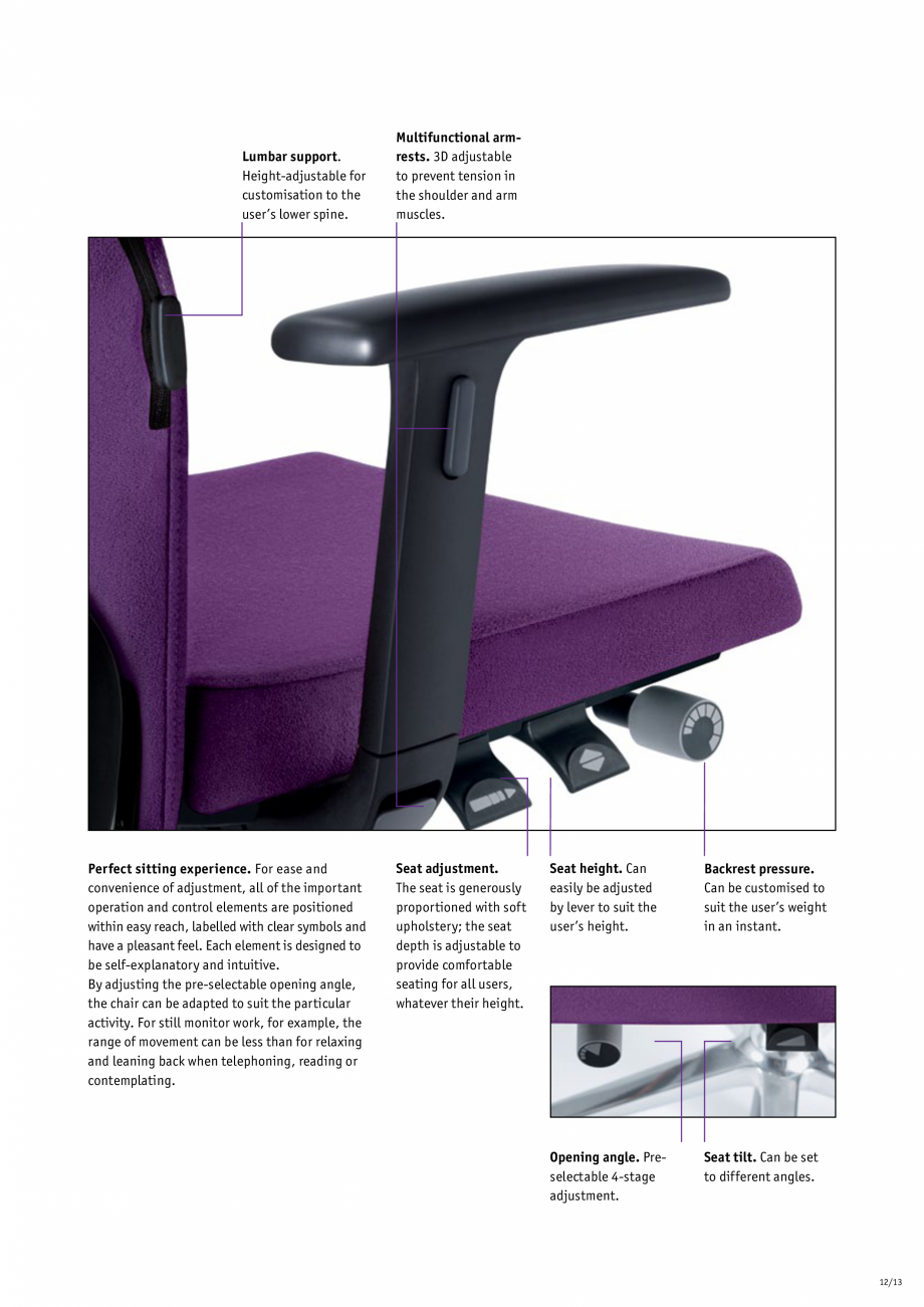 Pagina 13-Scaune de birou pivotante, scaune pentru meeting SEDUS CROSSLINE meeting, CROSSLINE pivotante...