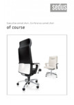 Scaune de birou pivotante, scaune pentru meeting SEDUS - OF COURSE pivotante, OF COURSE meeting