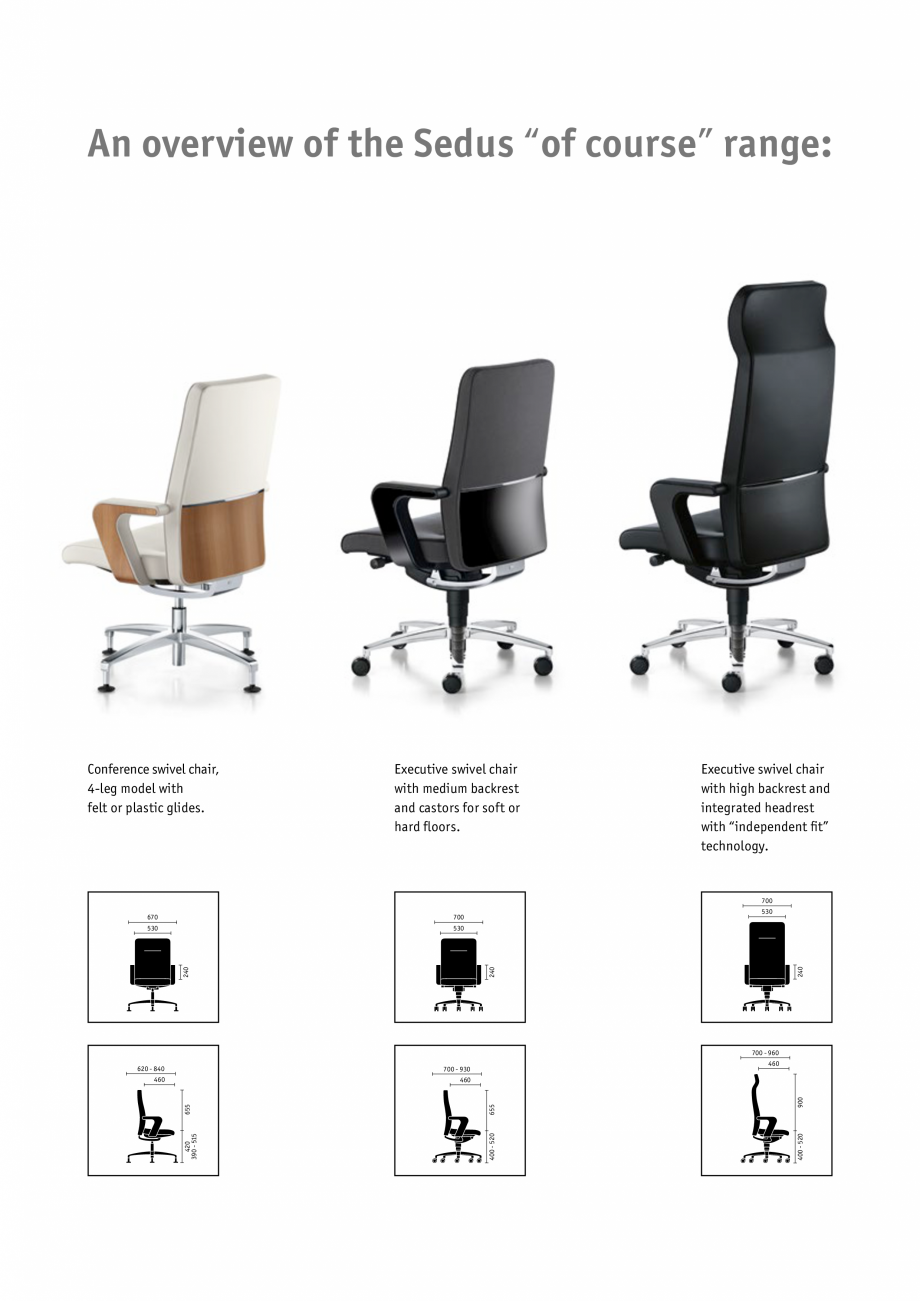 Pagina 12-Scaune de birou pivotante, scaune pentru meeting SEDUS OF COURSE pivotante, OF COURSE meeting...