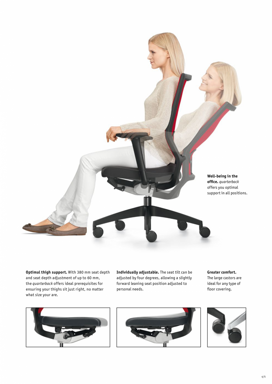 Pagina 5-Scaune de birou pivotante, scaune pentru meeting SEDUS QUARTERBACK meeting, QUARTERBACK pivotante...