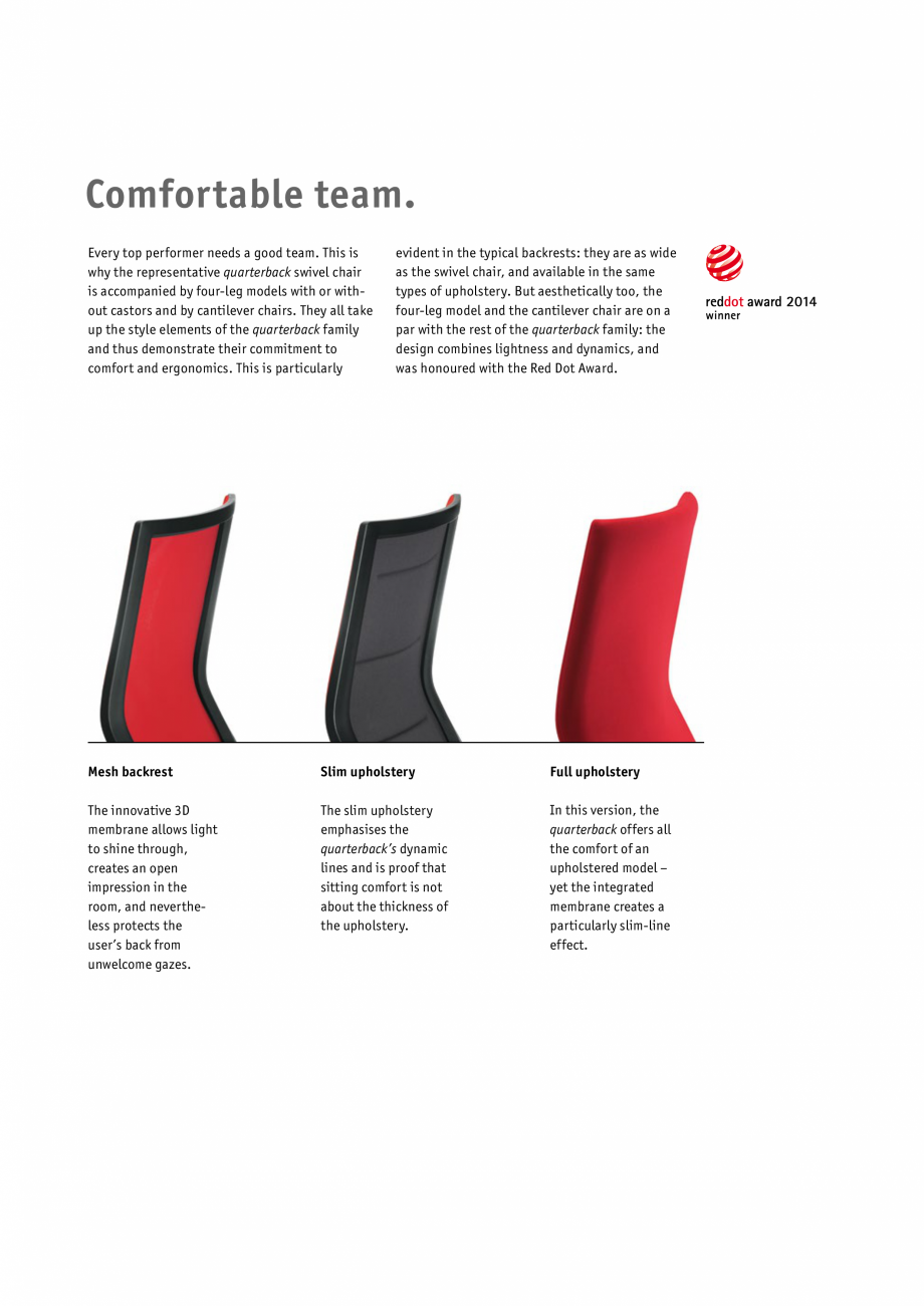 Pagina 6-Scaune de birou pivotante, scaune pentru meeting SEDUS QUARTERBACK meeting, QUARTERBACK pivotante...