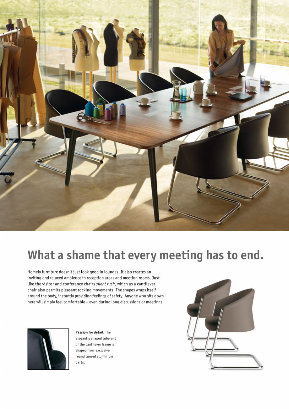 Pagina 7-Scaune de birou pivotante, scaune pentru meeting SEDUS SILENT RUSH pivotante, SILENT RUSH meeting...