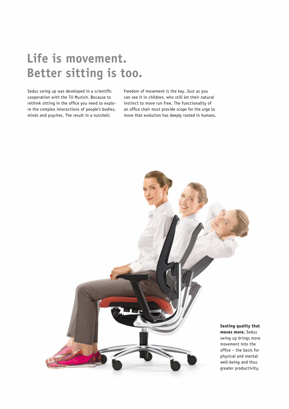 Pagina 4-Scaune de birou pivotante, scaune pentru meeting SEDUS SWING UP meeting, SWING UP pivotante...