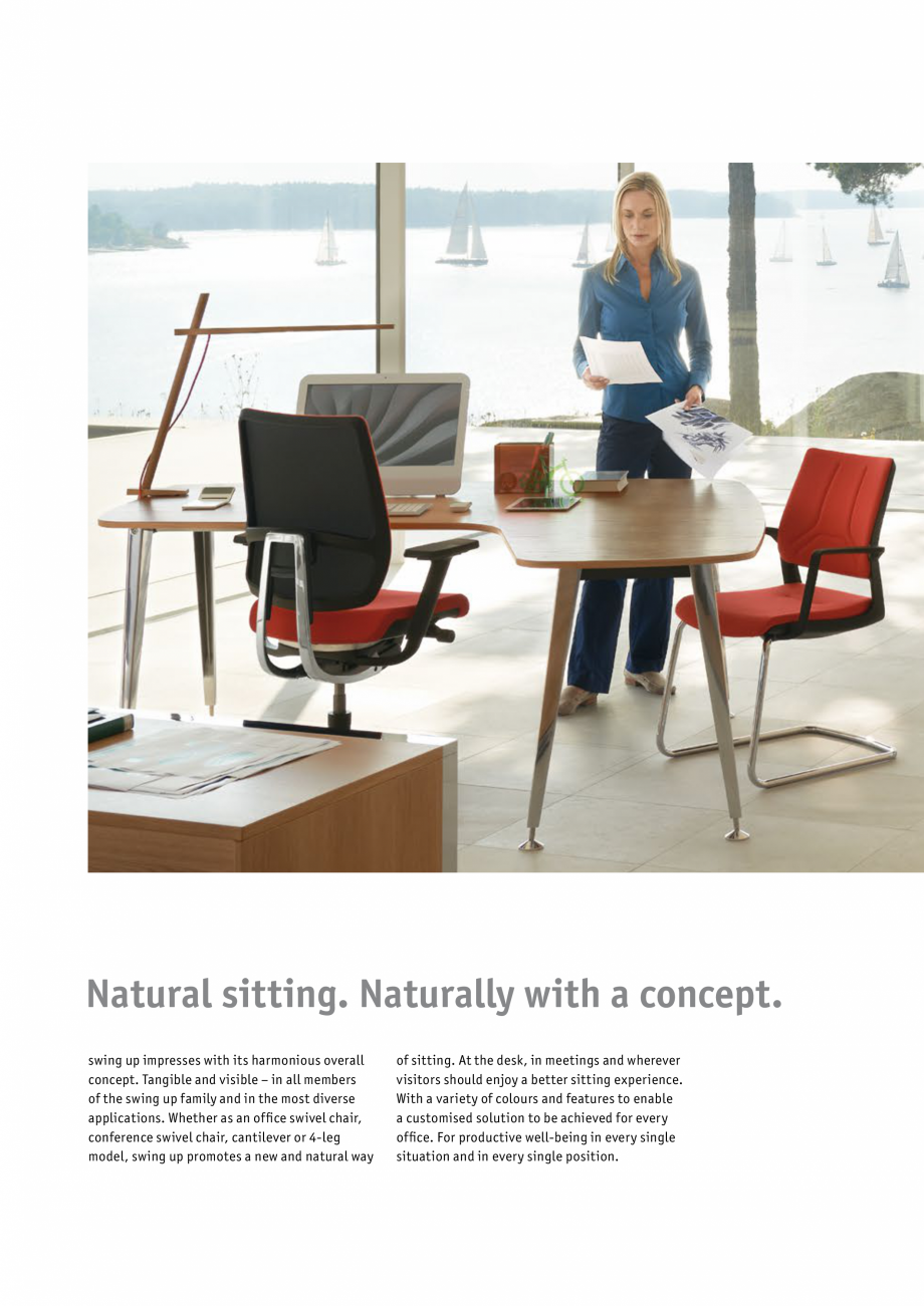 Pagina 8-Scaune de birou pivotante, scaune pentru meeting SEDUS SWING UP meeting, SWING UP pivotante...