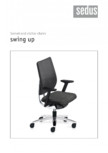 Scaune de birou pivotante, scaune pentru meeting SEDUS - SWING UP meeting, SWING UP pivotante