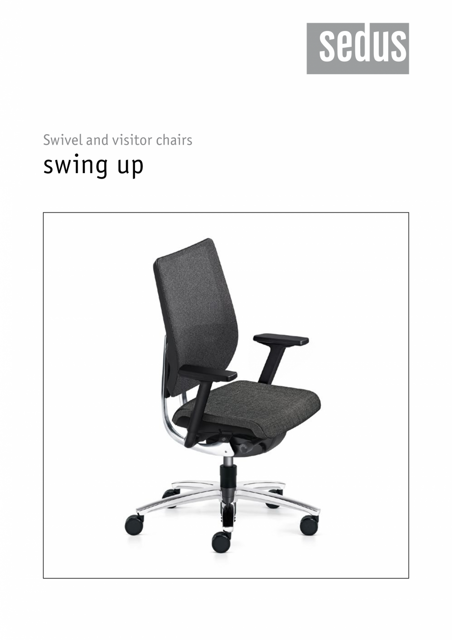 Pagina 1 - Scaune de birou pivotante, scaune pentru meeting SEDUS SWING UP meeting, SWING UP...